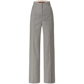 Max Mara Studio Soraga Bukser, Light Grey Melange